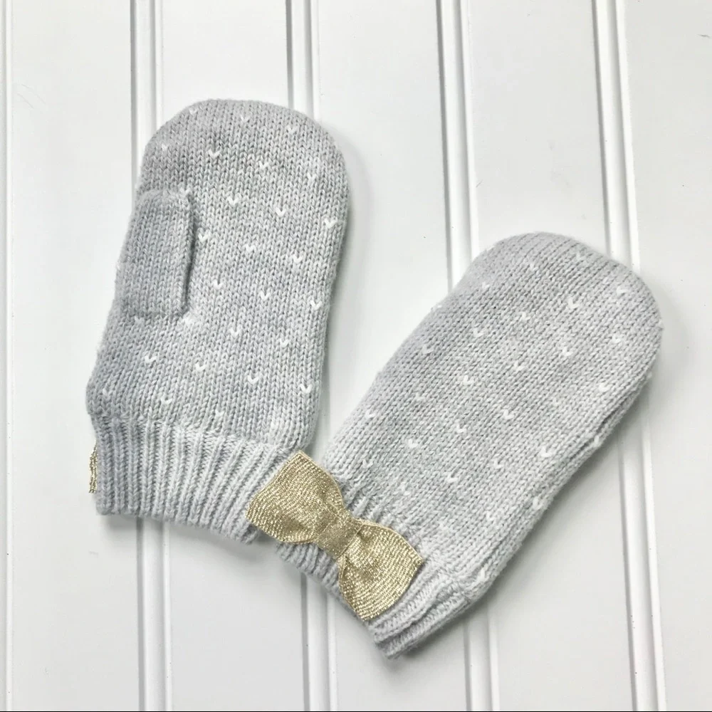 NWOT•Gymboree• bow detail mittens